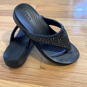 Crocs Women's Monterey Wedge Open Toe Sandal